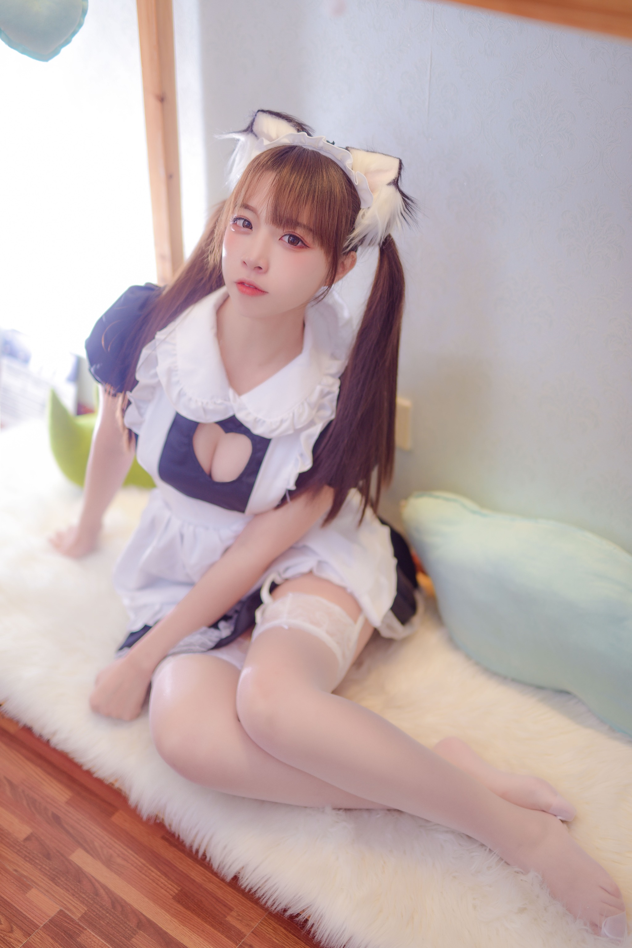 二佐Nisa - NO.056 二佐 私房猫耳女仆 [44P]-XikXak